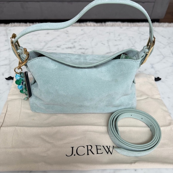 J. Crew Berkeley Suede Shoulder and Crossbody Bag - NEW - Picture 6 of 16
